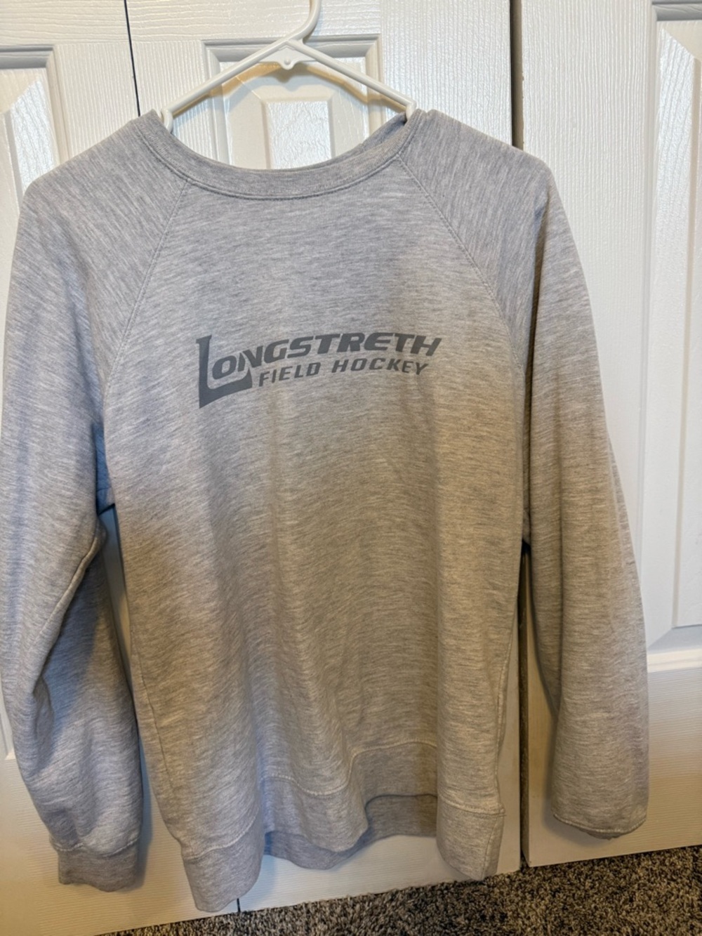 Women’s Longstreth Field Hockey Crewneck Sweatshirt - Light Gray